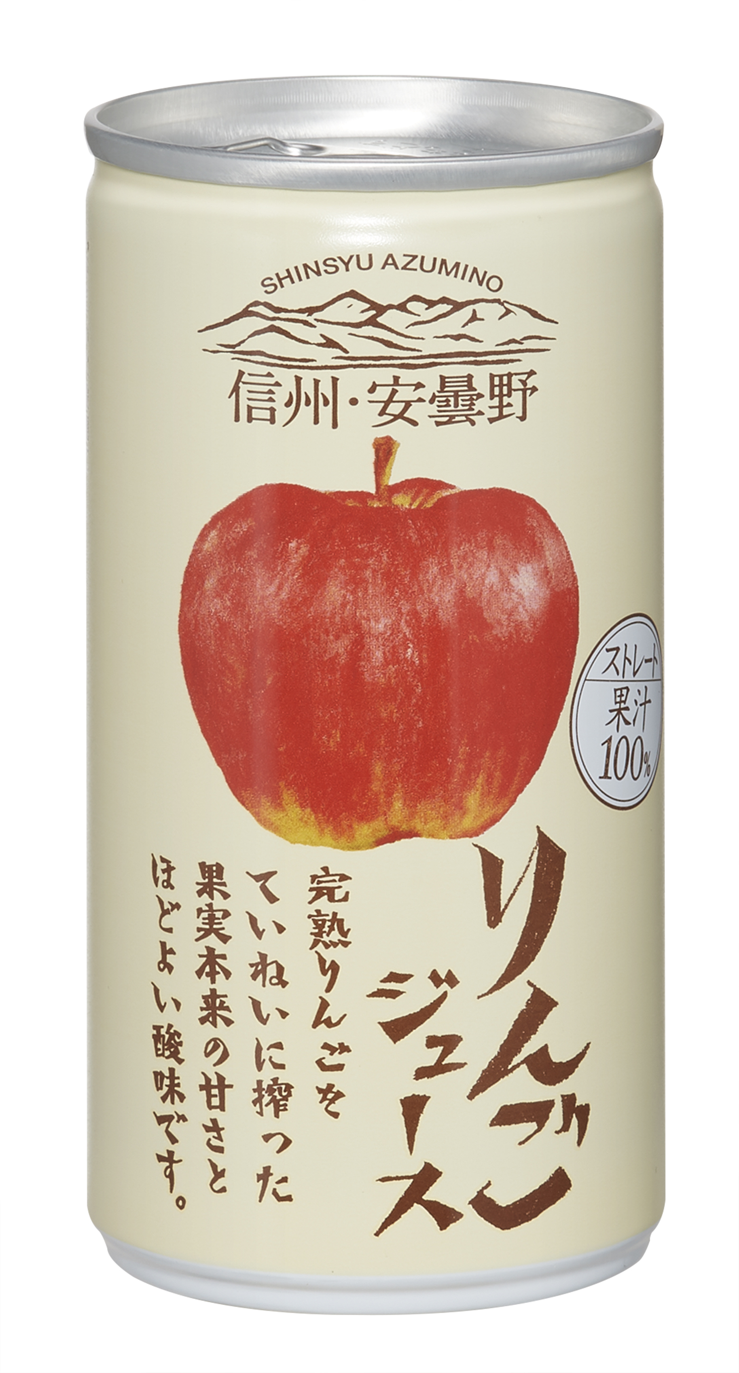 ＧＰ　信州・安曇野りんごジュース　缶　　　　１９０ｇ