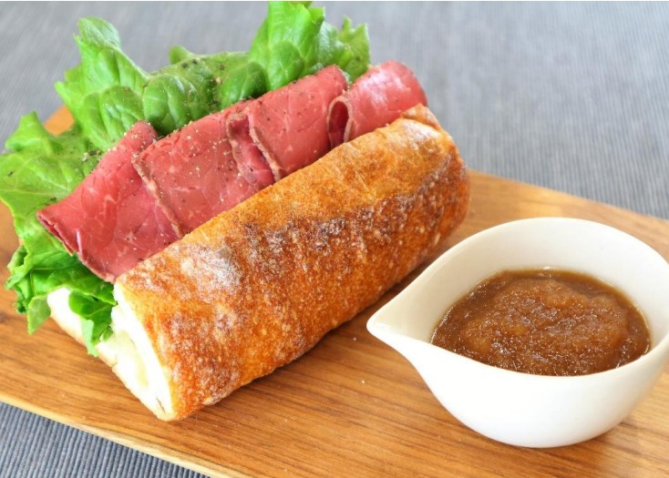ローストビーフサンド ジャポネソース