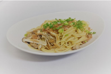 なめ茸の和風キノコパスタ