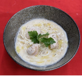 鶏クリームうどん